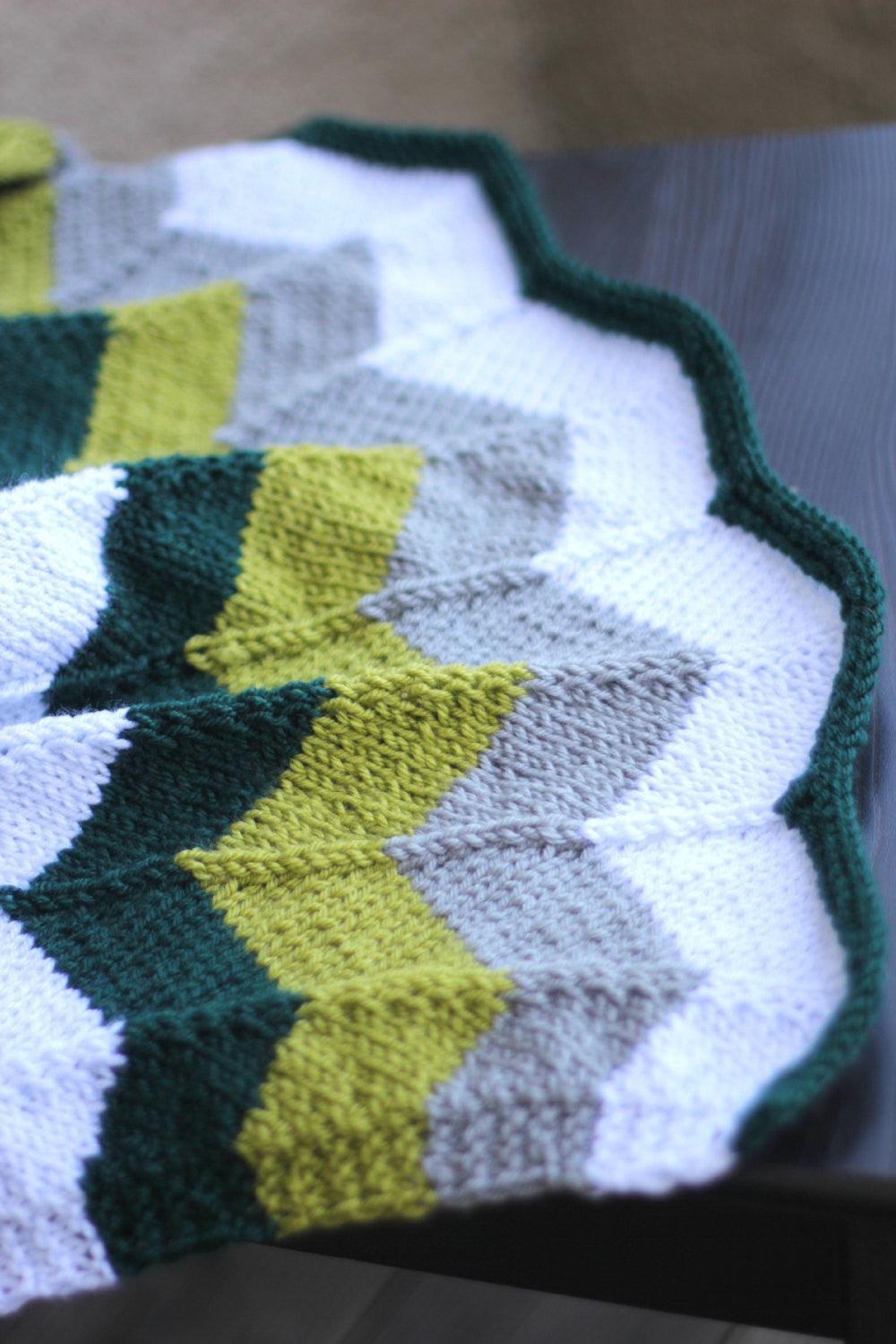 Knit Baby Blanket, Crochet Baby Blanket-KGThreads
