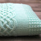 Cable knit pillow cover