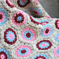 Crochet hexagons baby blanket