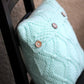 DIY knitting kit, knit kit, knitting tutorial for Rombic pillow case